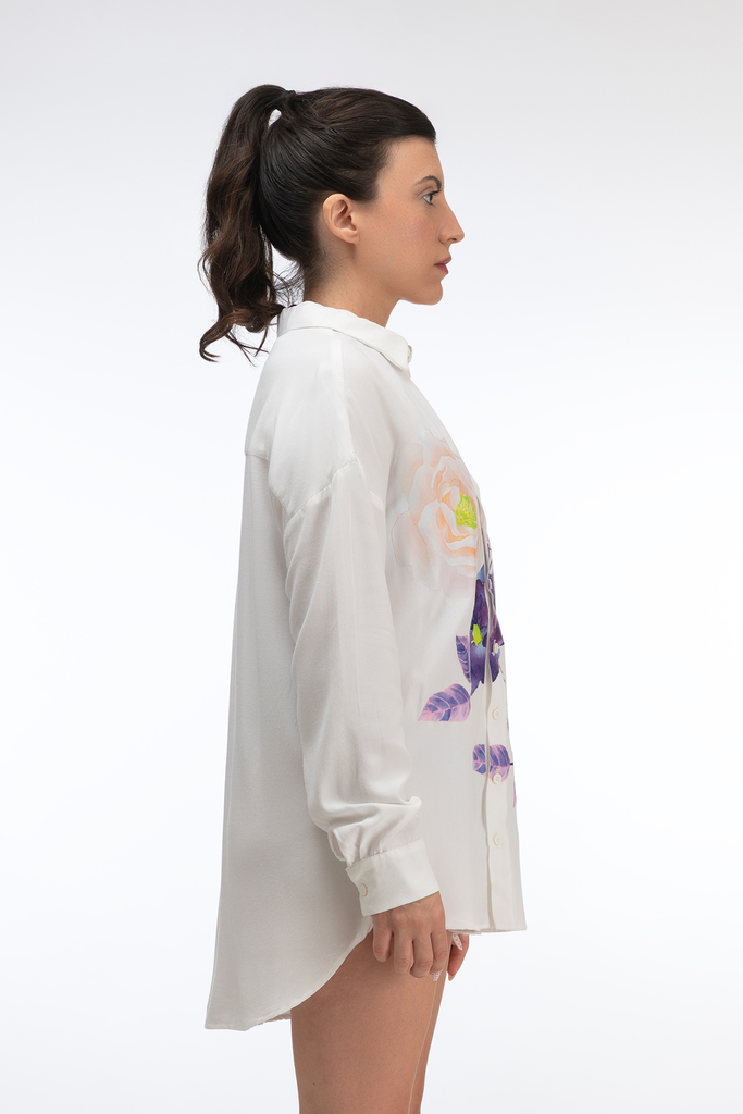 The Summer Rose Shirt (long)