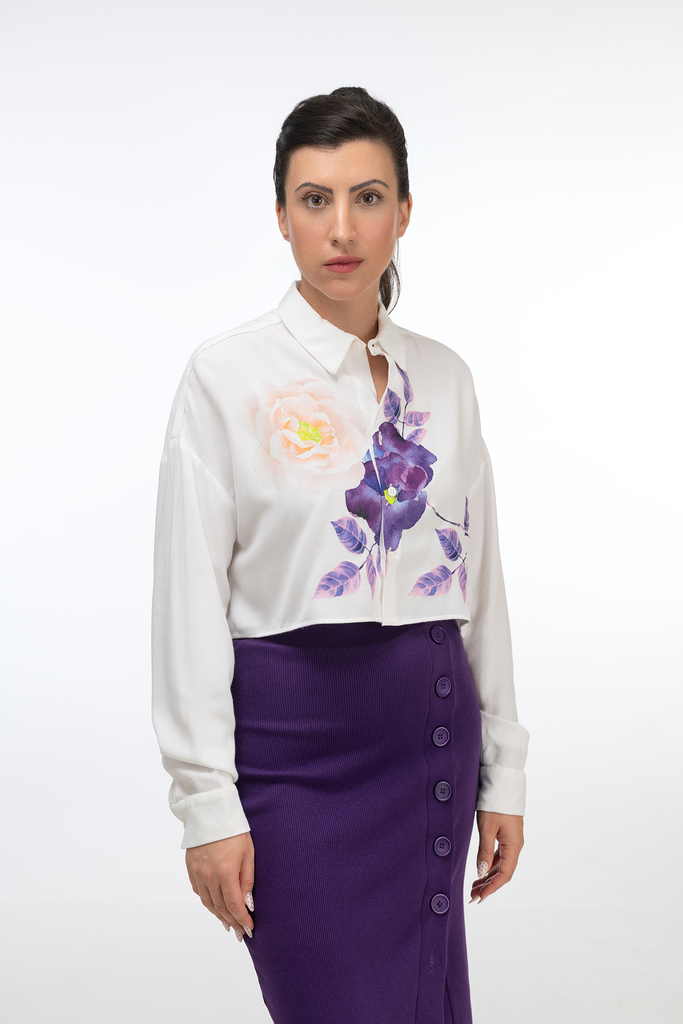 The Summer Rose Shirt (short)
